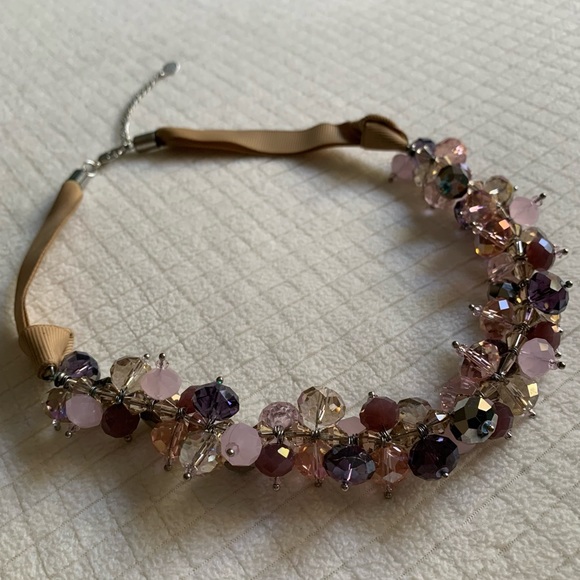 Ali-Khan NY purple beaded necklace - Picture 13 of 14